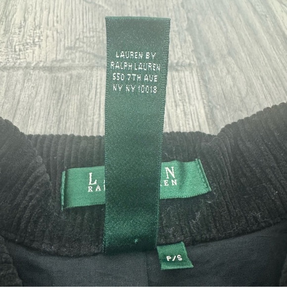 Lauren Ralph Lauren Black Quilted Hunting Field Jacket Petite Small - Picture 5 of 10